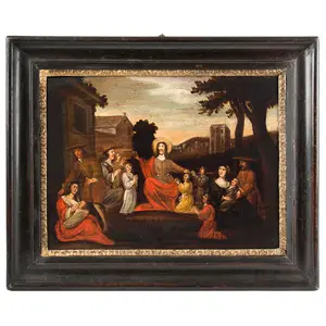 Painting, Scripture Painting, Christ Preaching to the Innocents