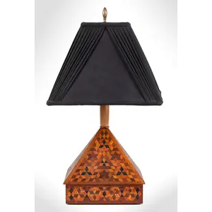 Marquetry Lamp