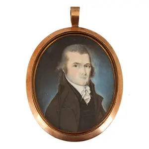 William Verstille (1757-1803), Miniature Portrait of Gentleman