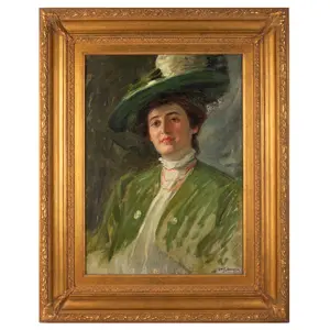 Portrait, Mrs. Paul Baugh by William J. Edmonson (1868-1966)