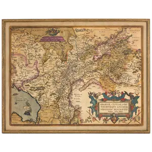 Antique Map, Gelriae, Cliviae, Finitimorumque Locorum Verissima Descriptio