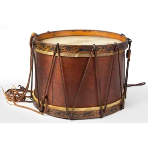 Civil War Era Antique Rope Tension Snare Drum