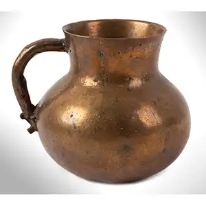 Medieval Measure, Mug, Bronze, Bulbous Form
