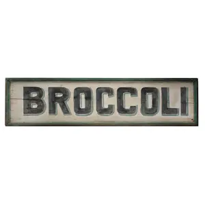 Trade Sign, Broccoli