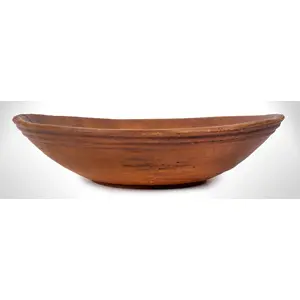 Antique Treen Bowl, Turned