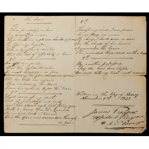 Letter Archive, Asst. Surgeon James Rogers, H.M.S. Revenge