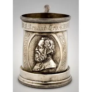 Coin Silver Presentation Cup
"W. H. Renaud Sep. 4th, 1869"