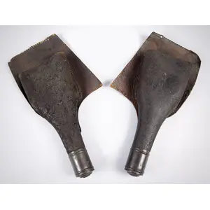 Pair of Leather Saddle Holsters