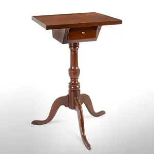 Candlestand with Candle Drawer, Hartford, Connecticut