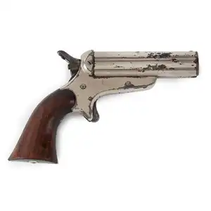 Sharps Model 3-B Pepperbox, 19th Century, .32-caliber, rim fire

