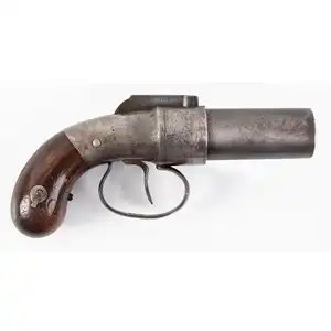 William Walker Marston Double Action Pepperbox, RARE!, 19th Century