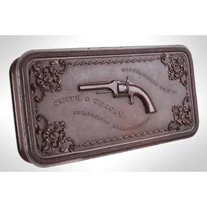 Smith & Wesson's 1st Model Revolver Union Gutta Percha Case, SCARCE