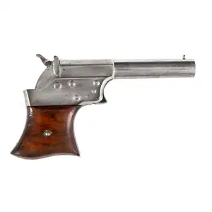 Remington Vest Pocket Pistol, Elliot Designed, 92% Nickel Finish
