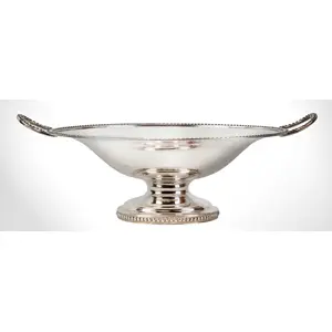 Silver Cake Basket by William Ladd, New York City