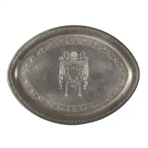 Antique Pewter teapot Stand,
James Vickers