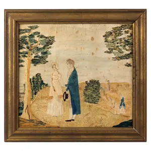 Embroidered Picture, Anonymous