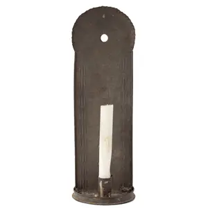 Antique Tin Candle Sconce