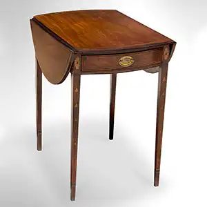 Pembroke Table, Attributed to William Whitehead, New York City, Active 1792-1799
