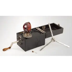 Cameraphone, Rare Antique Portable Gramophone Record Player