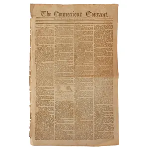 Americana, Newspaper, Connecticut Courant