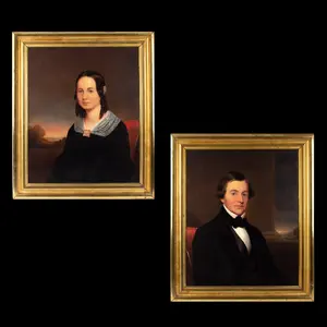 Robert Street, Portraits of Man and Woman, An Attractive Couple