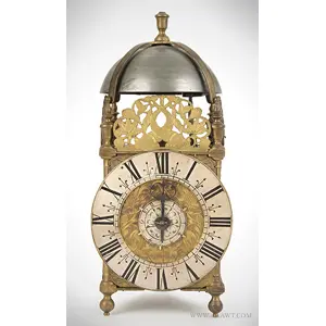 Lantern Clock, Thomas Clay, Seventeenth Century