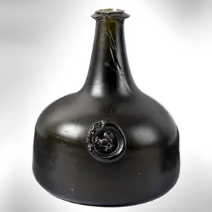 Wine Bottle, Mallet, Cockerel Seal, English