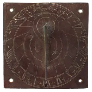 Sundial, 17th C., Maker Signed