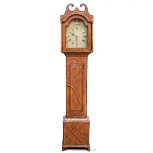 Federal Paint Decorated Tall Clock, New England