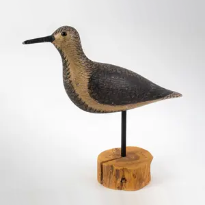 Painted Black Bellied Plover on Stand
