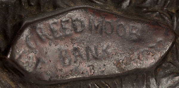 Antique Creedmoor Mechanical Bank by Stevens, Patent 1877, patent detail