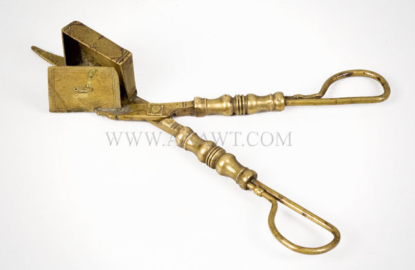Brass Candle Snuffer, Box Form
Nuremberg
17th Century, entire view