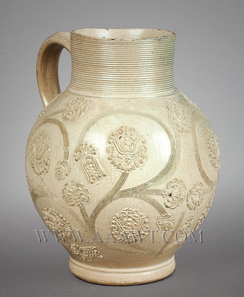  Westerwald Stoneware Mug, Krug, 1690