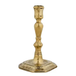 French Louis XIV Brass Candlestick Inventory Thumbnail