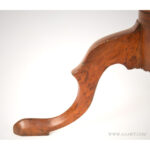 Candlestand,-Drawer,-Queen-Anne,-Cherry-&-Mahogany_leg_843-239
