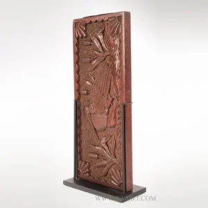 Cribbage Board, Carved, Birds, Flowers, Hand with Outstretched Index Finger Inventory Thumbnail