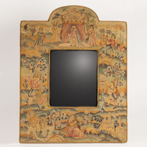 Mirror, Embroidered Frame in the 17th Century Style Inventory Thumbnail