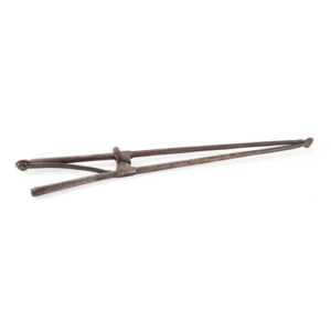 Pipe Tongs, Steele Ember Tongs, Fire Tongs, Stamped 1699 Inventory Thumbnail