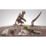 Pistol, New York State Militia, Simeon North_lock plate_308-324