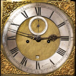 1008-75_Clock,-English,-Jappaned_face
