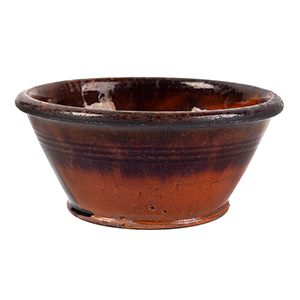 Redware, Pennsylvania Bowl Inventory Thumbnail
