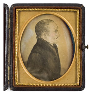 Folk Portrait of a Gentleman in Profile Inventory Thumbnail