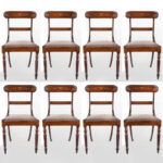 925-45_1_Chairs,-Regency,-Eagle-Inlay_set