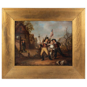 Painting, Genre, Street Urchins Celebrating the Fourth, George Comegys Inventory Thumbnail