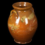 Redware,-Jar,-Applied-Lug-Handles_view-4_1029-63