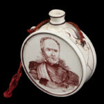 1121-87_2_Porcelain-Drum-Flask,-Sherman_view-2