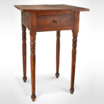 1256-91_1_One-Drawer-Stand,-Curly-Maple_view-1