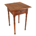 1256-91_2_One-Drawer-Stand,-Curly-Maple_view-2
