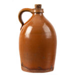 1339-1_2_Reware-Jug,-Pumpkin-Glaze,-Paris-Ontario_view-2
