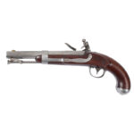 728-146_2_Flintlock-Pistol,-Johnson,-CT,-1836_facing-left